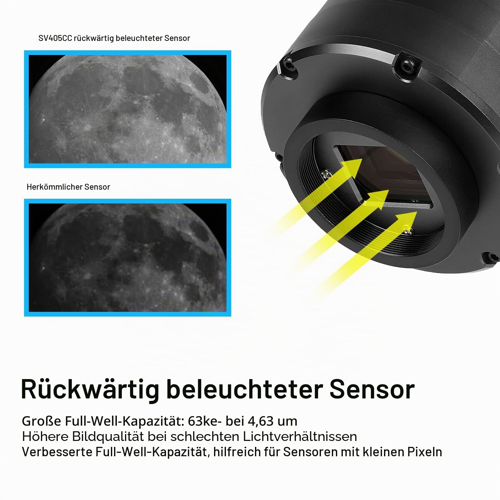 SVBONY SV405CC Astrokamera TEC gekühlt IMX294 Farbe