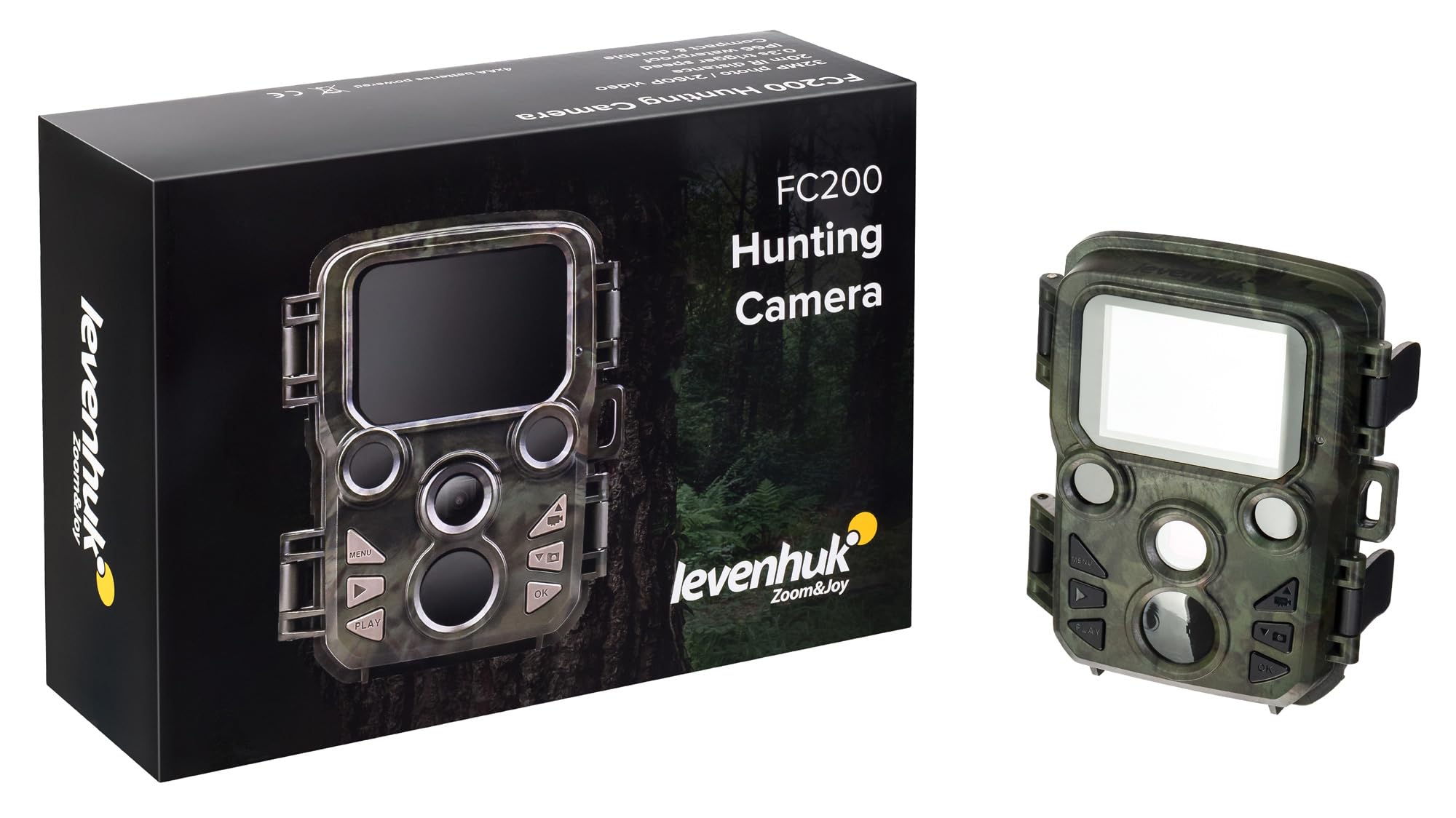 Levenhuk FC200 Wildkamera 8 MP Nachtsicht 32 GB wasserdicht