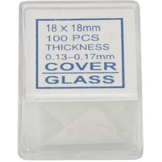 Celestron Labs Deckgläser 18x18mm 100 Stück Glas