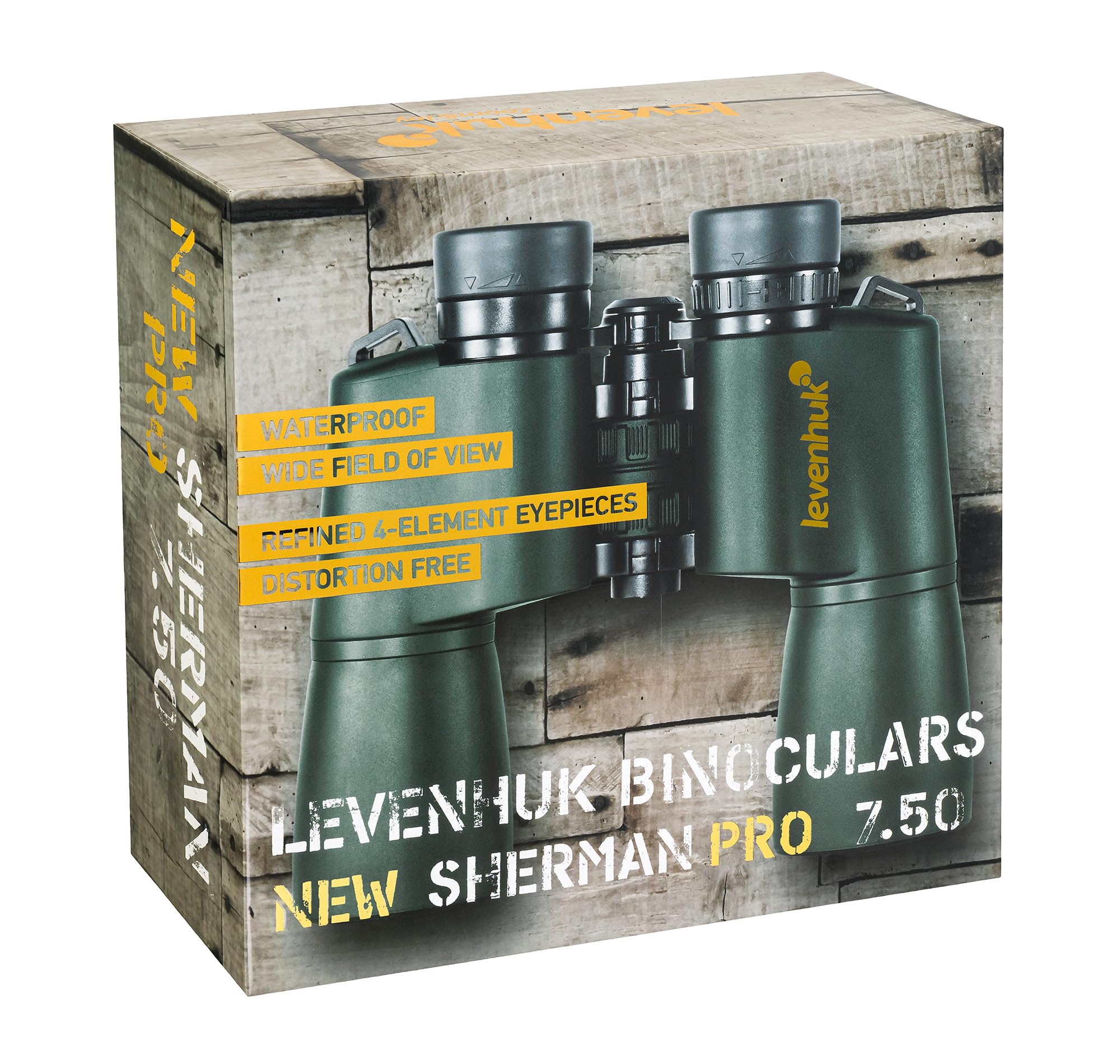 Levenhuk New Sherman PRO 7x50 Fernglas Porro BaK-4