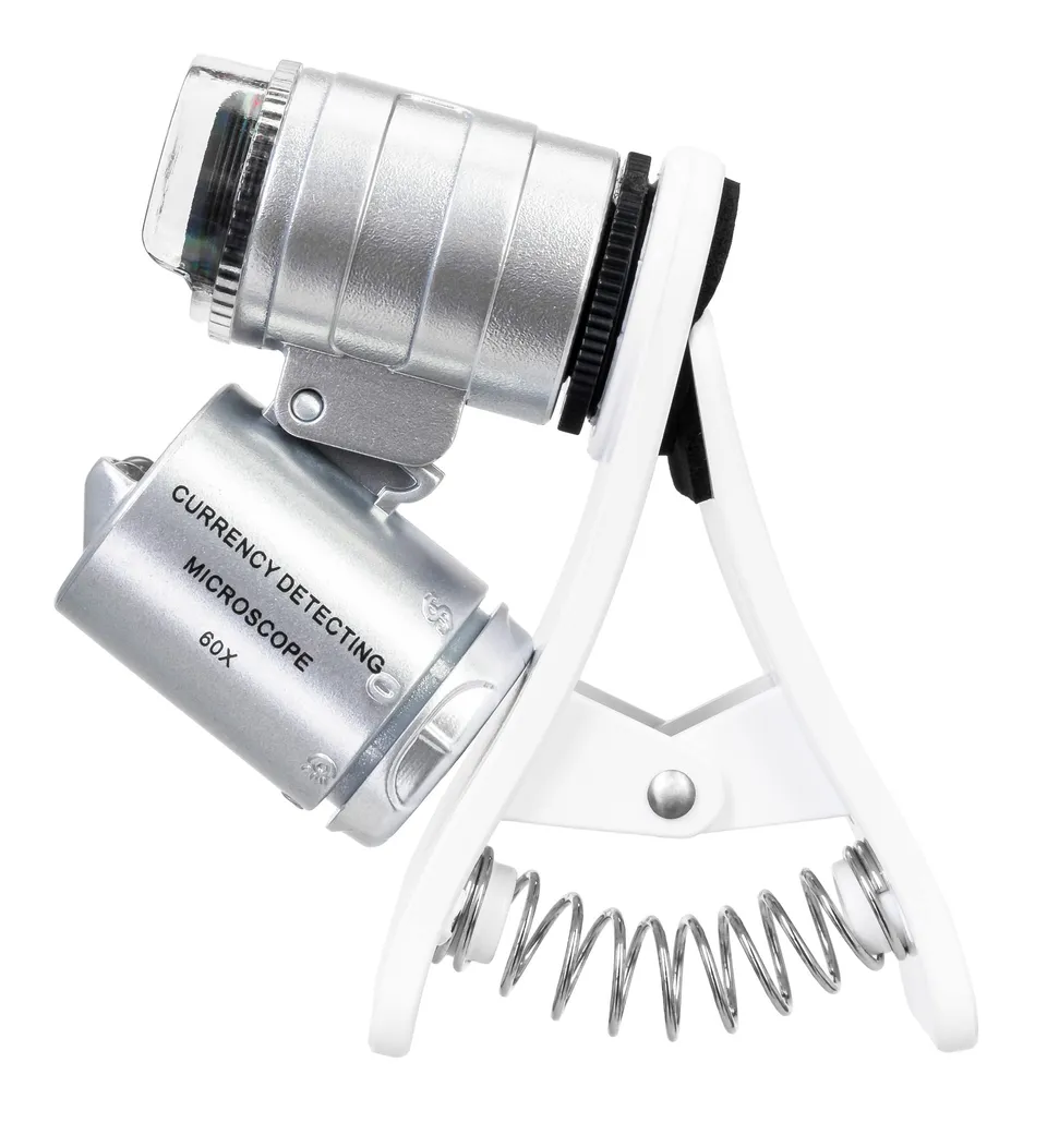 Levenhuk Zeno Cash ZC4 Mikroskop 60x LED UV Clip