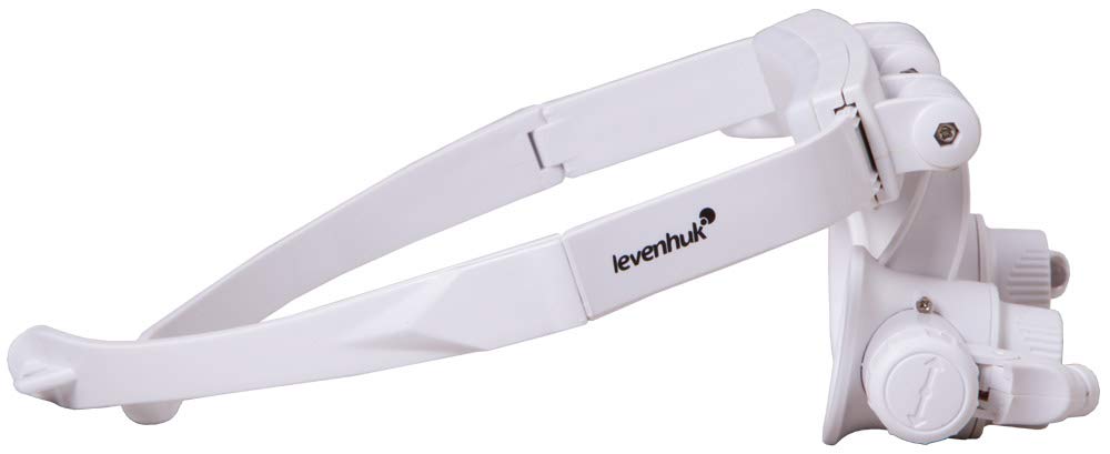 Levenhuk Zeno Vizor H4 Kopflupe LED 1x-20x