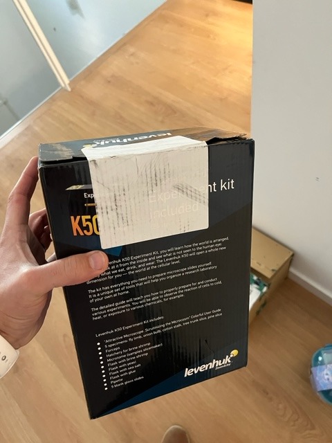 Levenhuk LabZZ M101 Mikroskop 40-640x Kinder Azure