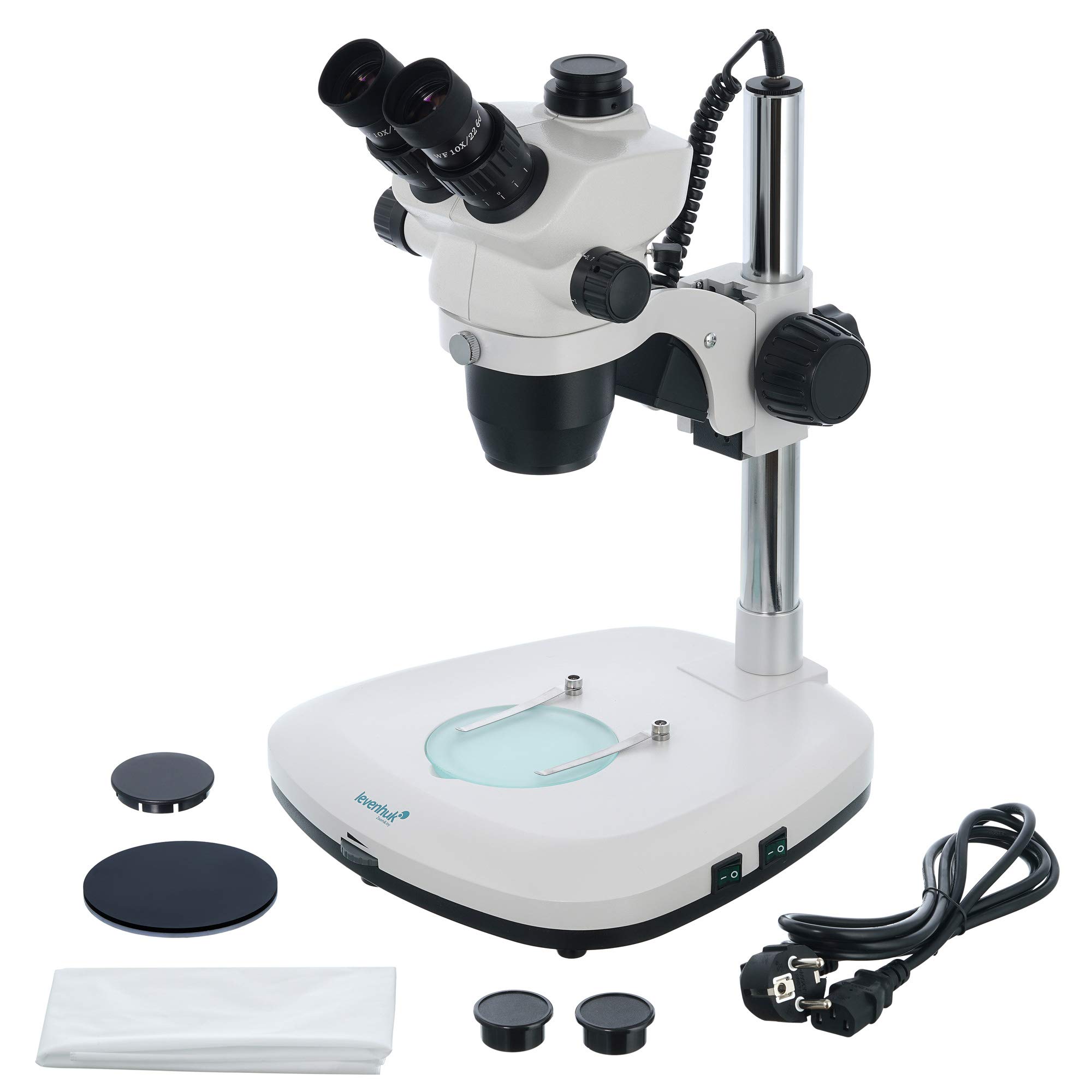 Levenhuk Zoom 1T Stereomikroskop 7-45x LED trinokular
