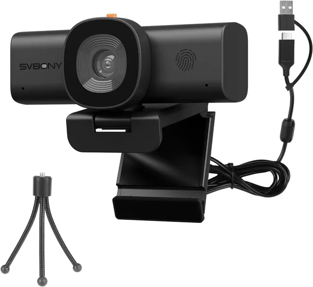 Svbony SVN W1 Webcam 2K 30fps Autofokus Mikrofon