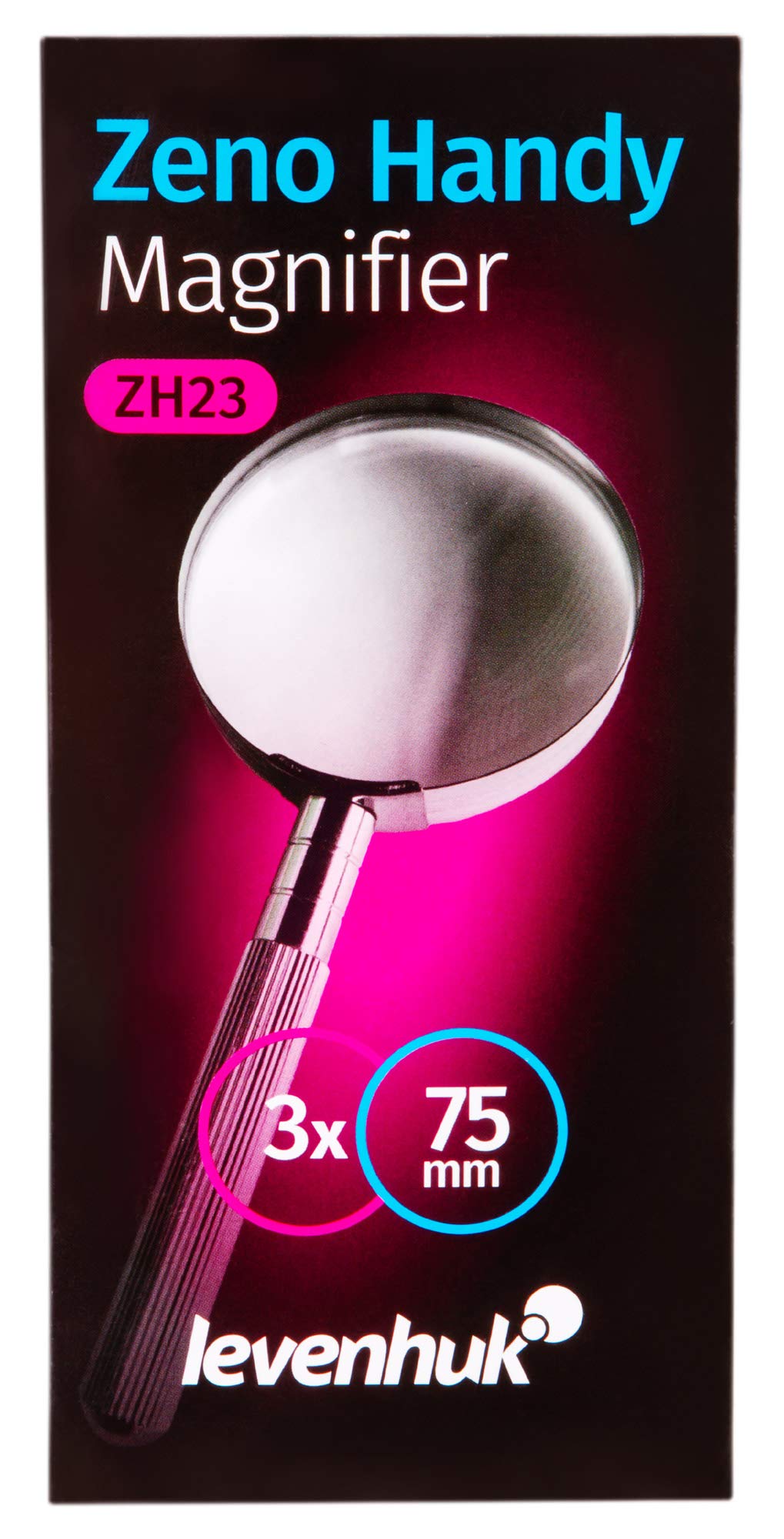 Levenhuk Zeno Handy ZH25 Handlupe LED 3x 75 mm