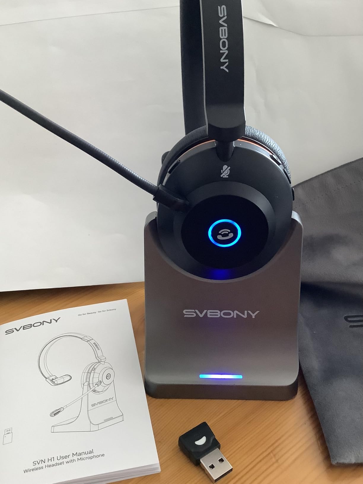 SVBONY SVN H1 Headset Bluetooth Mikrofon 1P 47 Std.