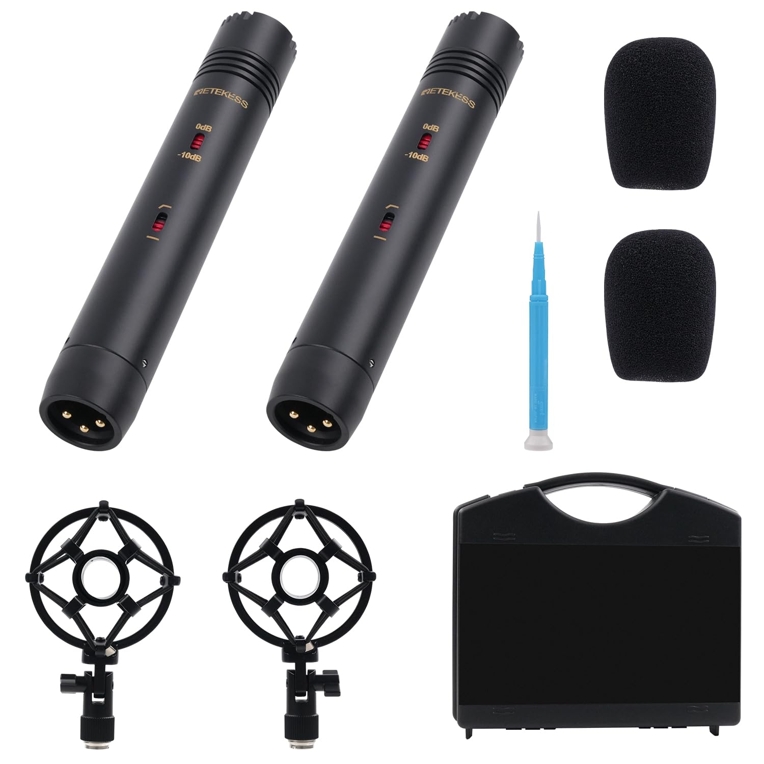 SVBONY Svmic M1 Instrumentenmikrofon Stereo-Set XLR