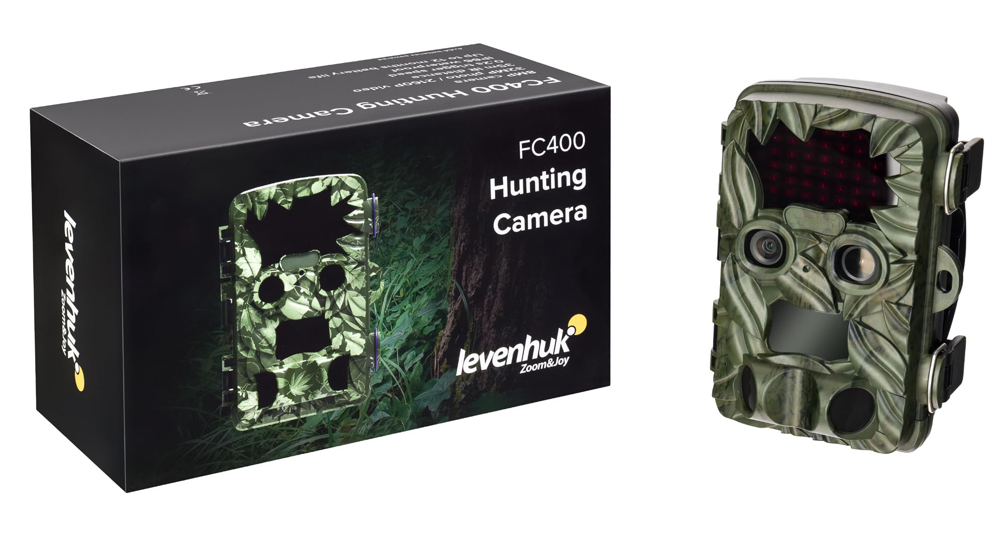 Levenhuk FC400 Wildkamera 2-in-1 8 MP 110° wasserdicht