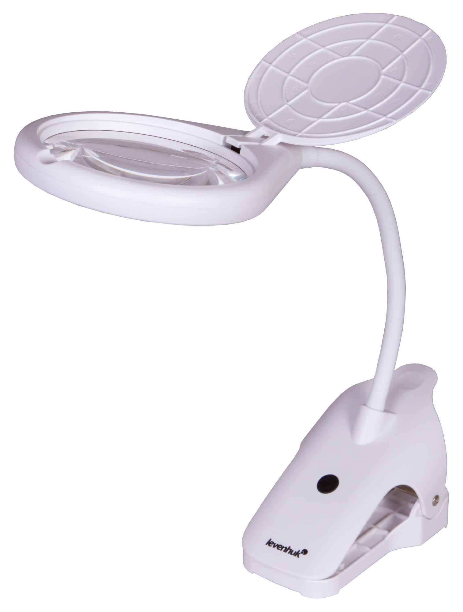 Levenhuk Zeno Desk D19 Tischlupe LED Klemme 2x 6x