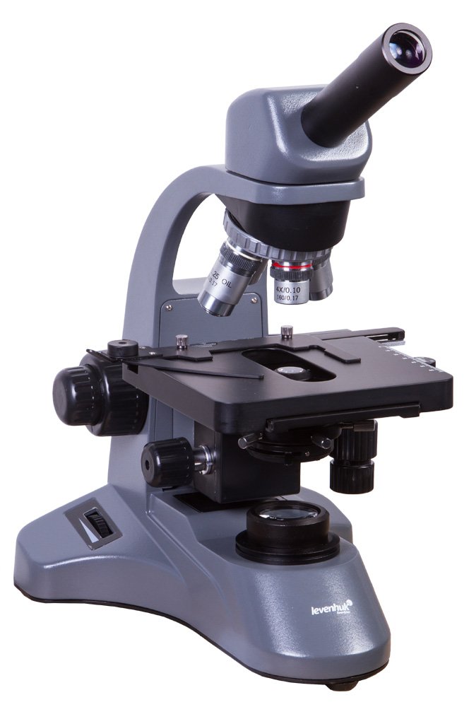 Levenhuk 700M Labormikroskop 40-2000x achromatisch monokular