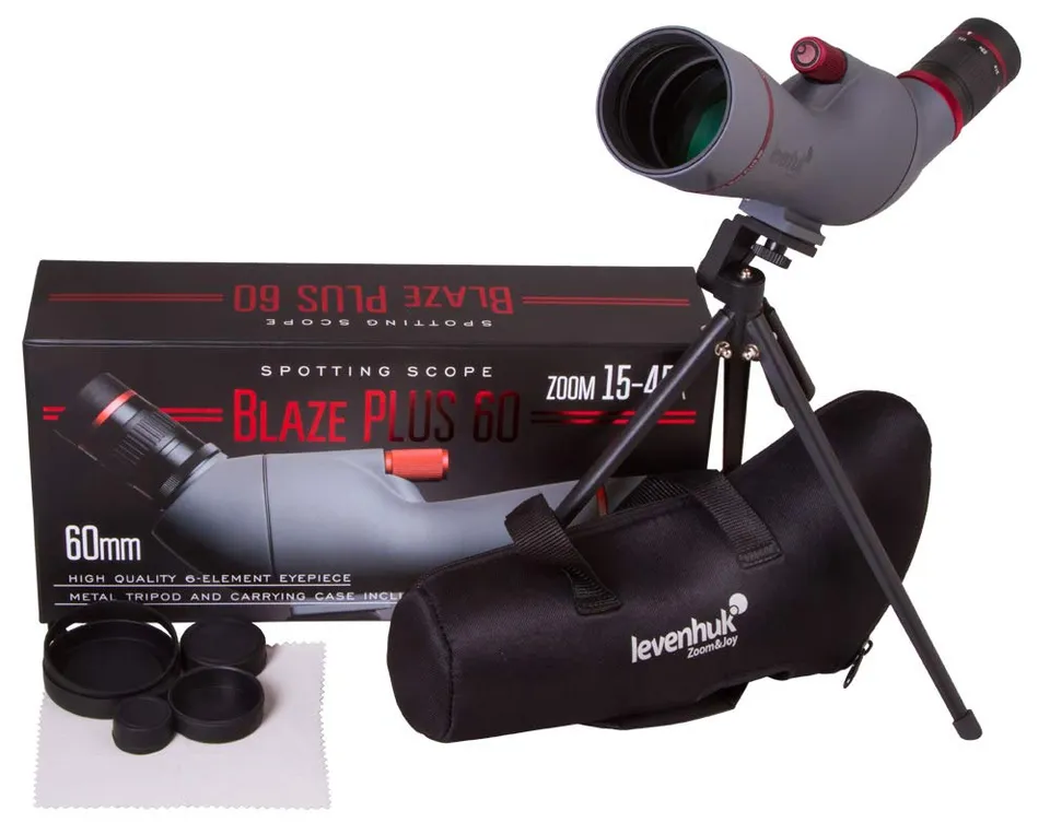 Levenhuk Blaze Plus 60 Spektiv 15-45x60 wasserdicht mit Stativ