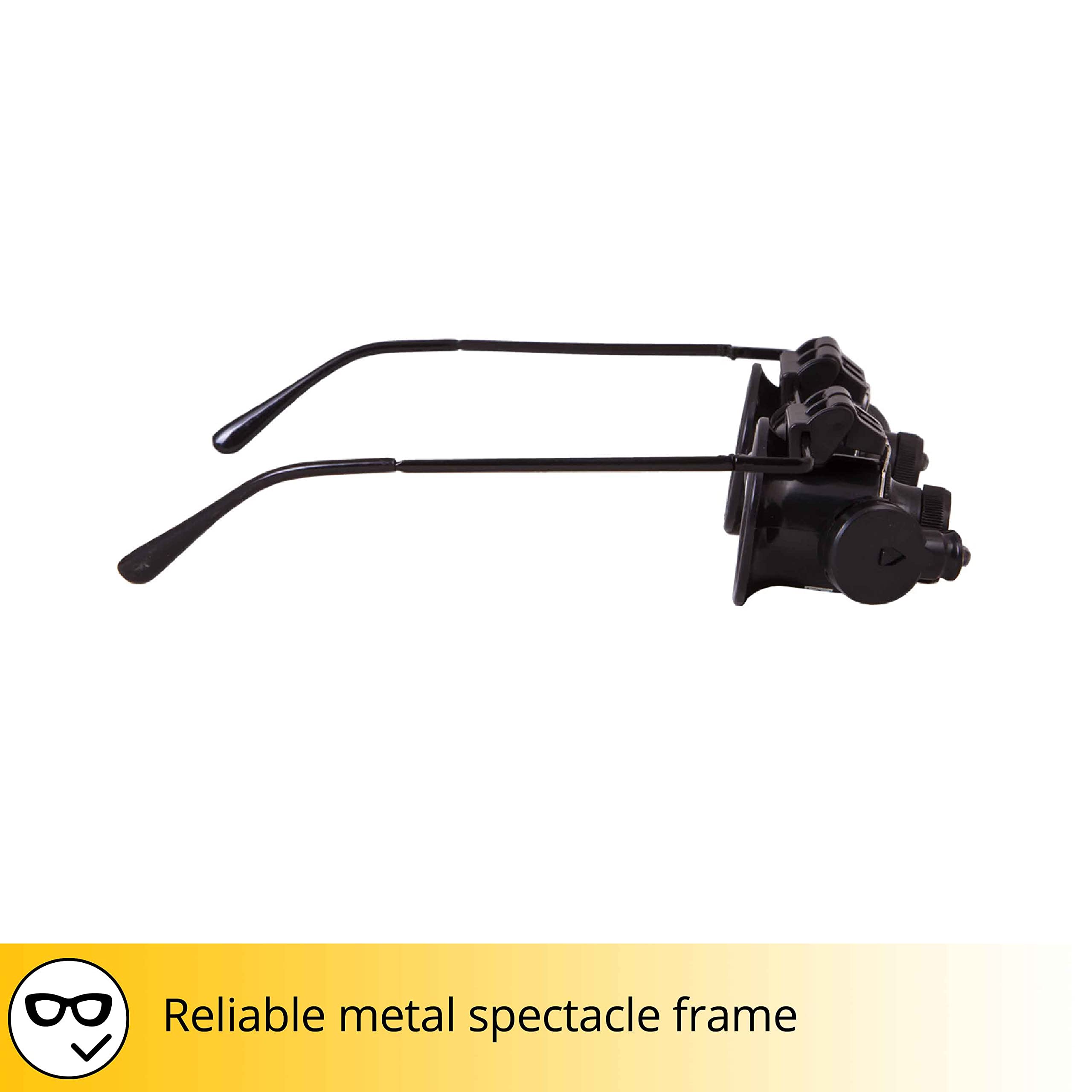 Levenhuk Zeno Vizor G2 Lupenbrille 20x LED