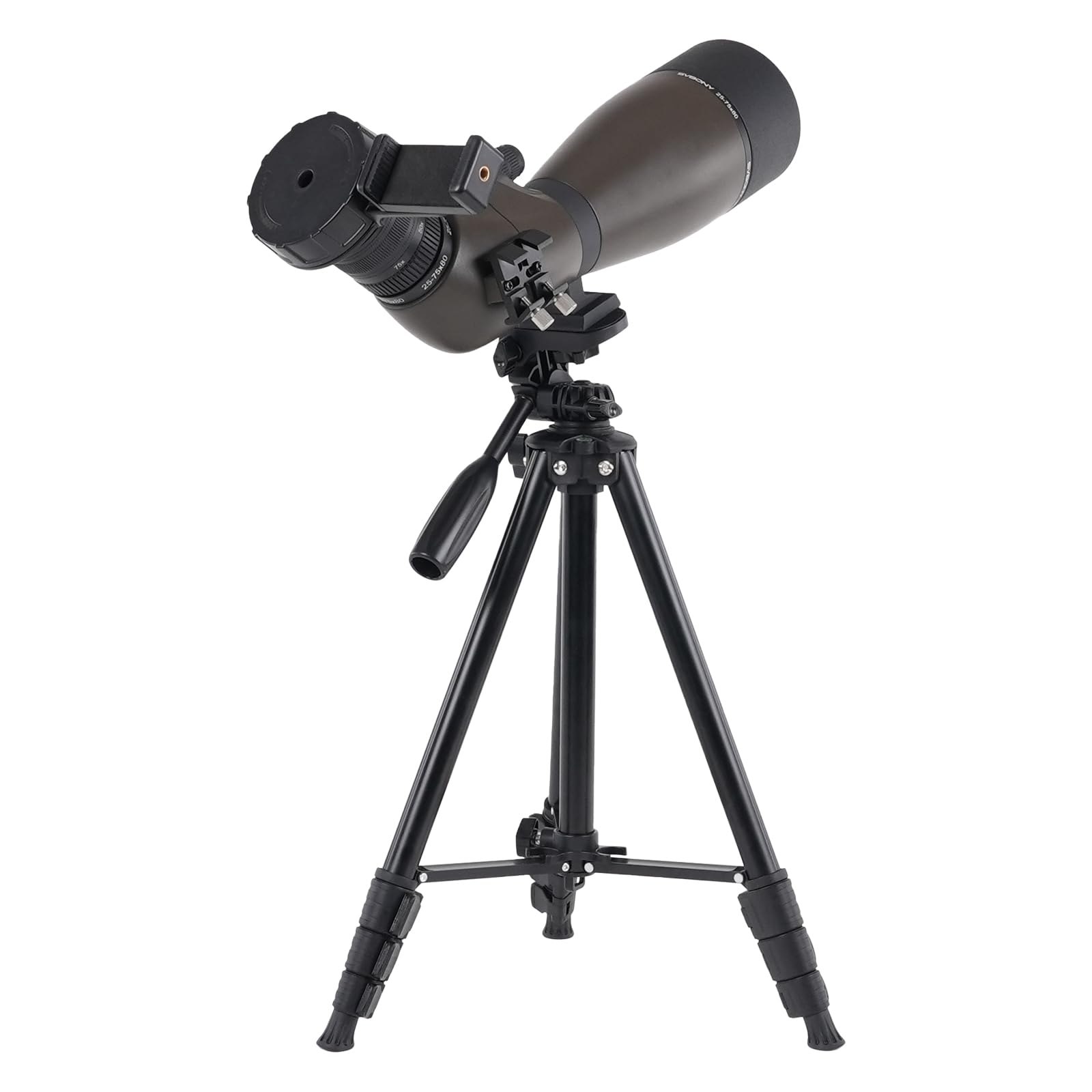 SVBONY SV29 Spektiv 25-75x80 mit Stativ Smartphone-Adapter
