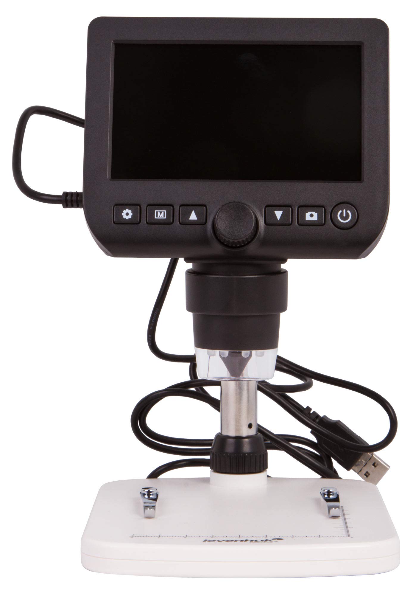 Levenhuk DTX 300 LCD Digitalmikroskop 20-600x mit 8 LEDs