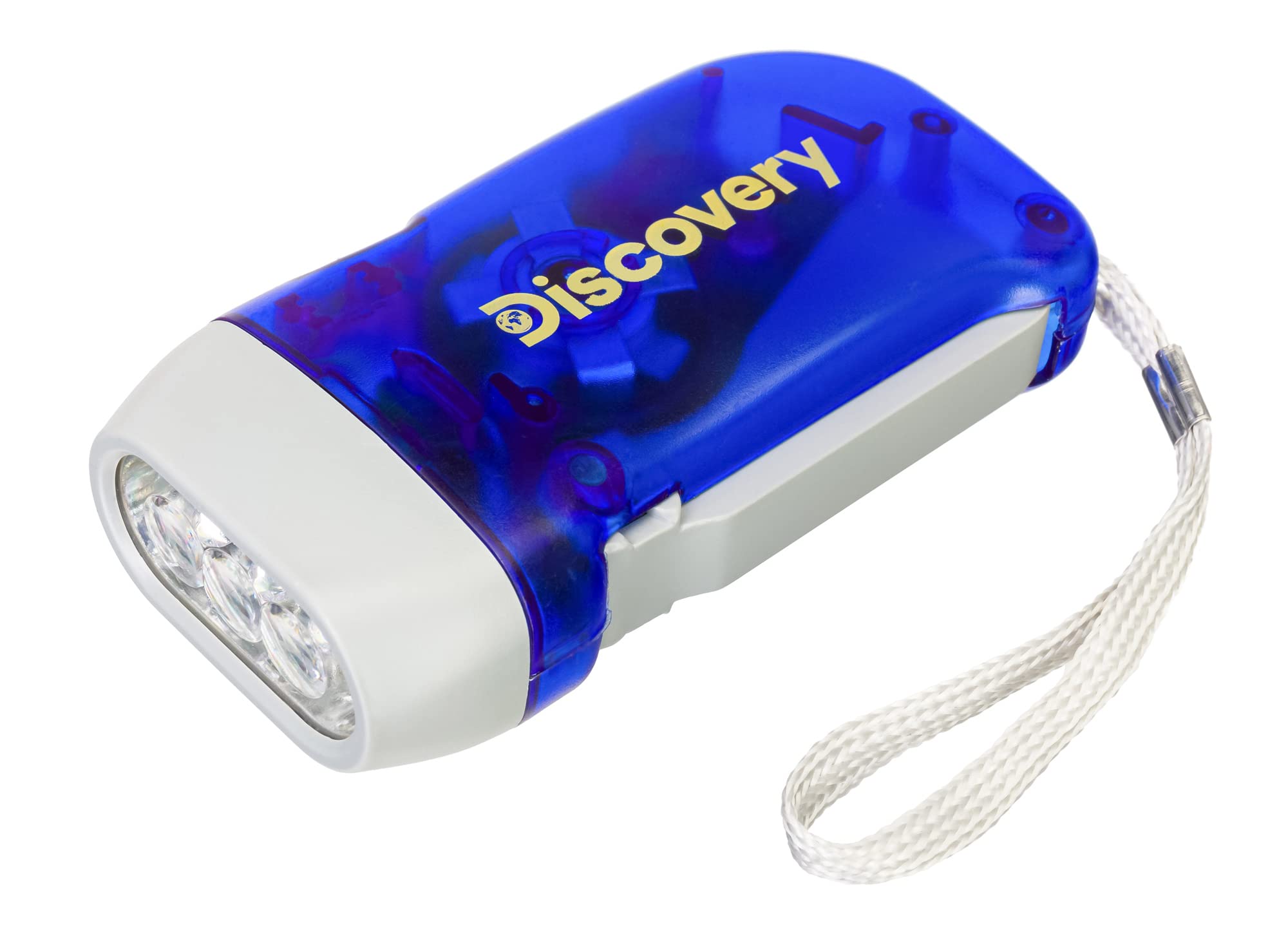 Discovery Basics SR10 Dynamo-Taschenlampe LED blau