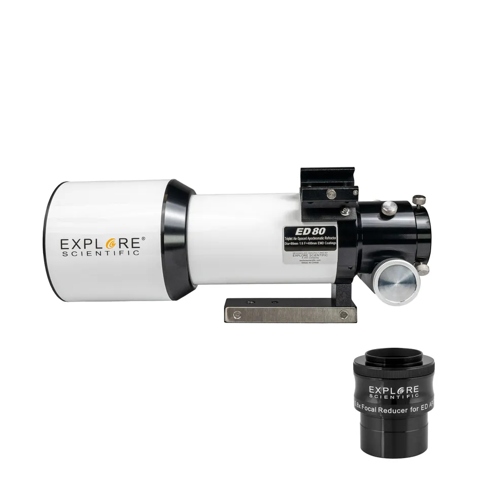 Explore Scientific ED80 Essential APO Refraktor 80mm mit Reducer