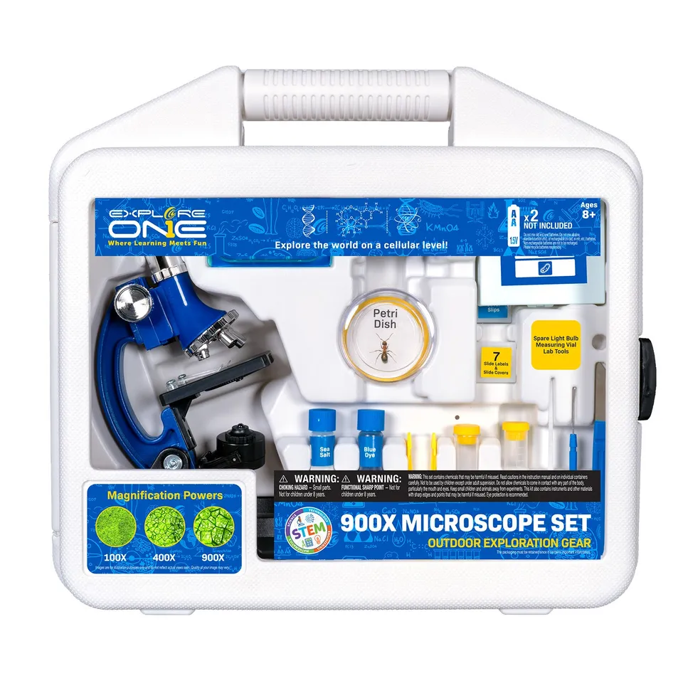 Explore One 900x Mikroskop Set 45-teilig mit Koffer