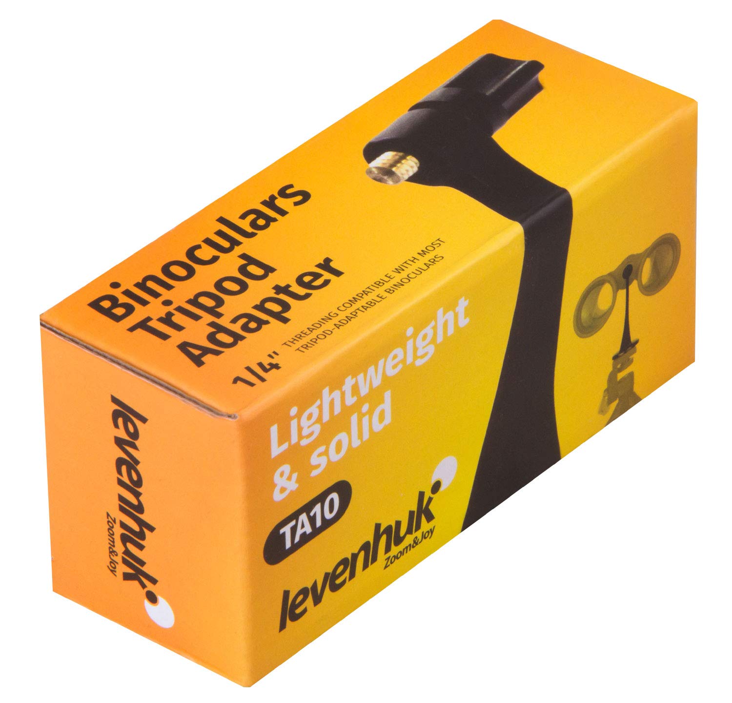 Levenhuk TA10 Stativadapter Fernglas Metall 1/4 Zoll 5kg