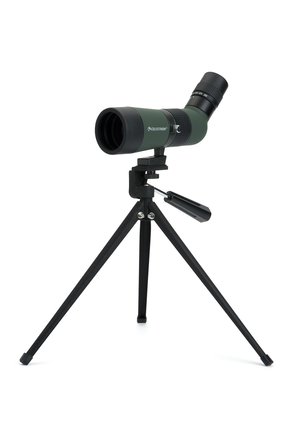 Celestron LandScout 10-30x50 Spektiv gewinkelt mit Stativ