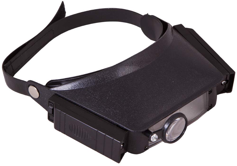 Levenhuk Zeno Vizor H1 Kopflupe LED 1,5x-8x