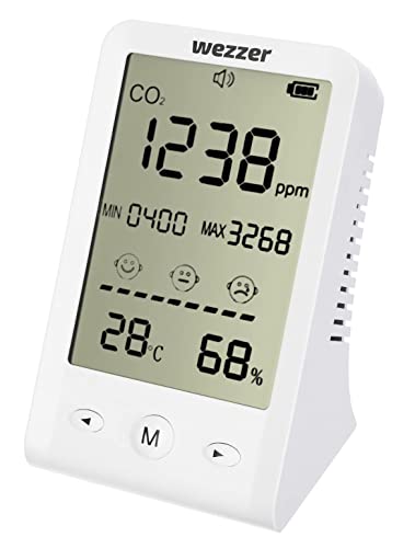 Levenhuk Wezzer Air MC10 CO2-Messgerät Thermometer Hygrometer