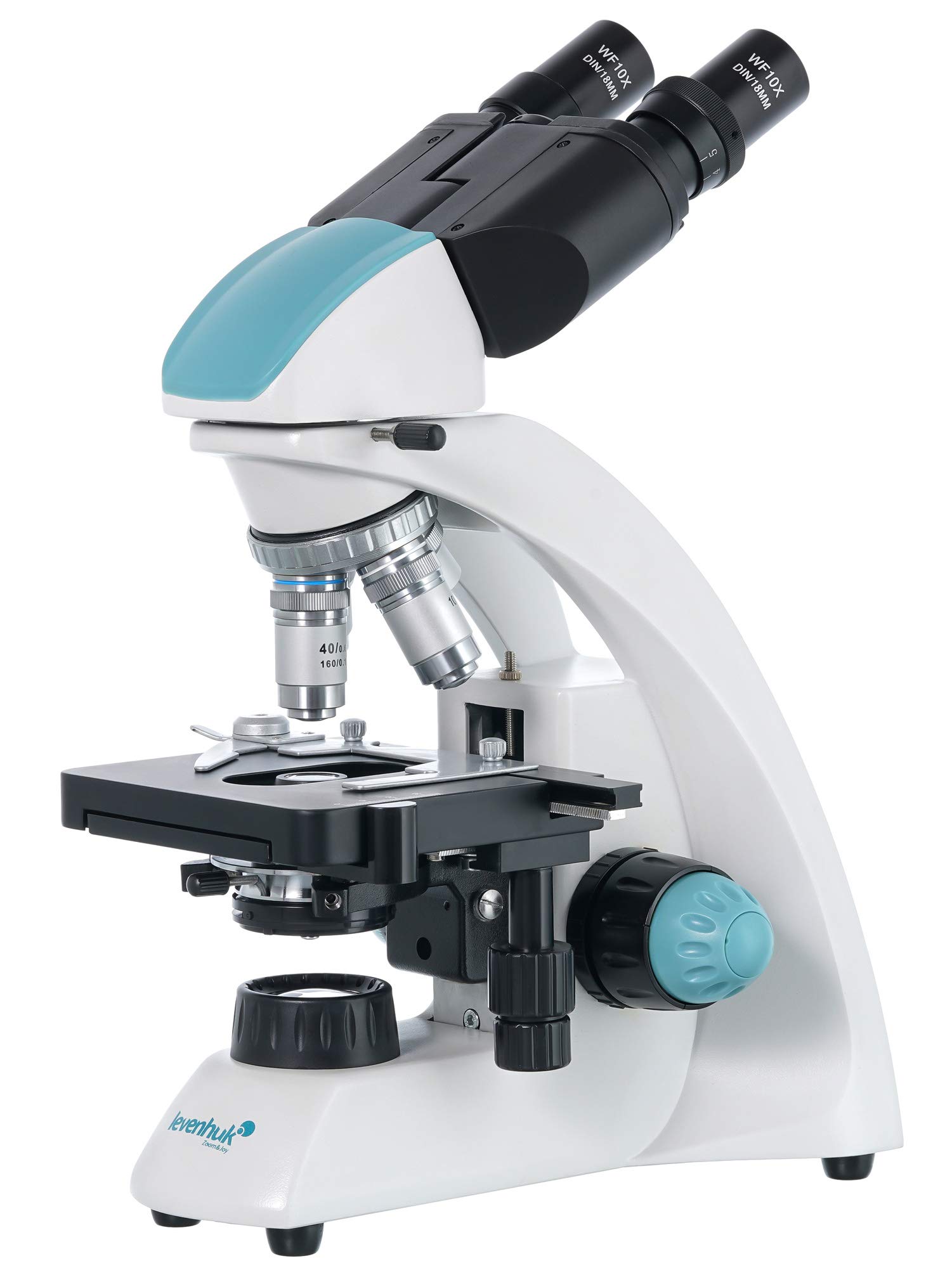 Levenhuk 500B Binokular-Mikroskop 40x-1000x Halogen