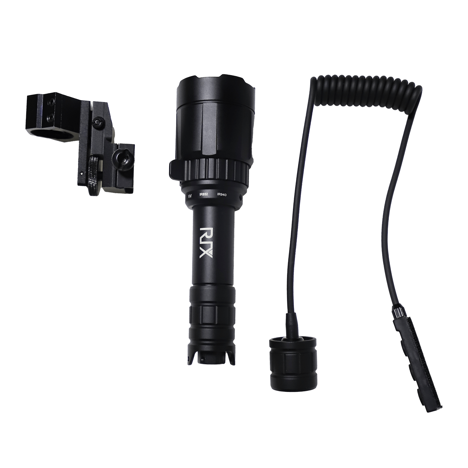 RIX Light-01 Jagdlampe Zoom IR850 IR940 Weißlicht Set