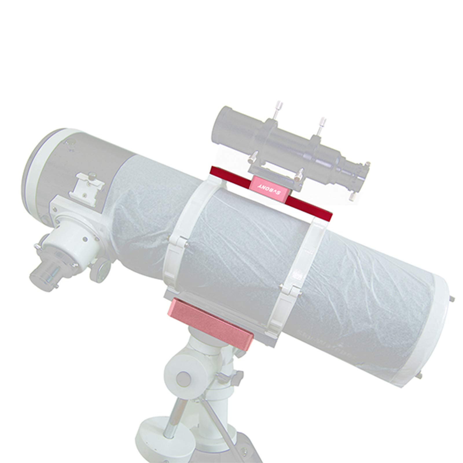 SVBONY 210mm Schwalbenschwanzplatte Teleskop Aluminium rot