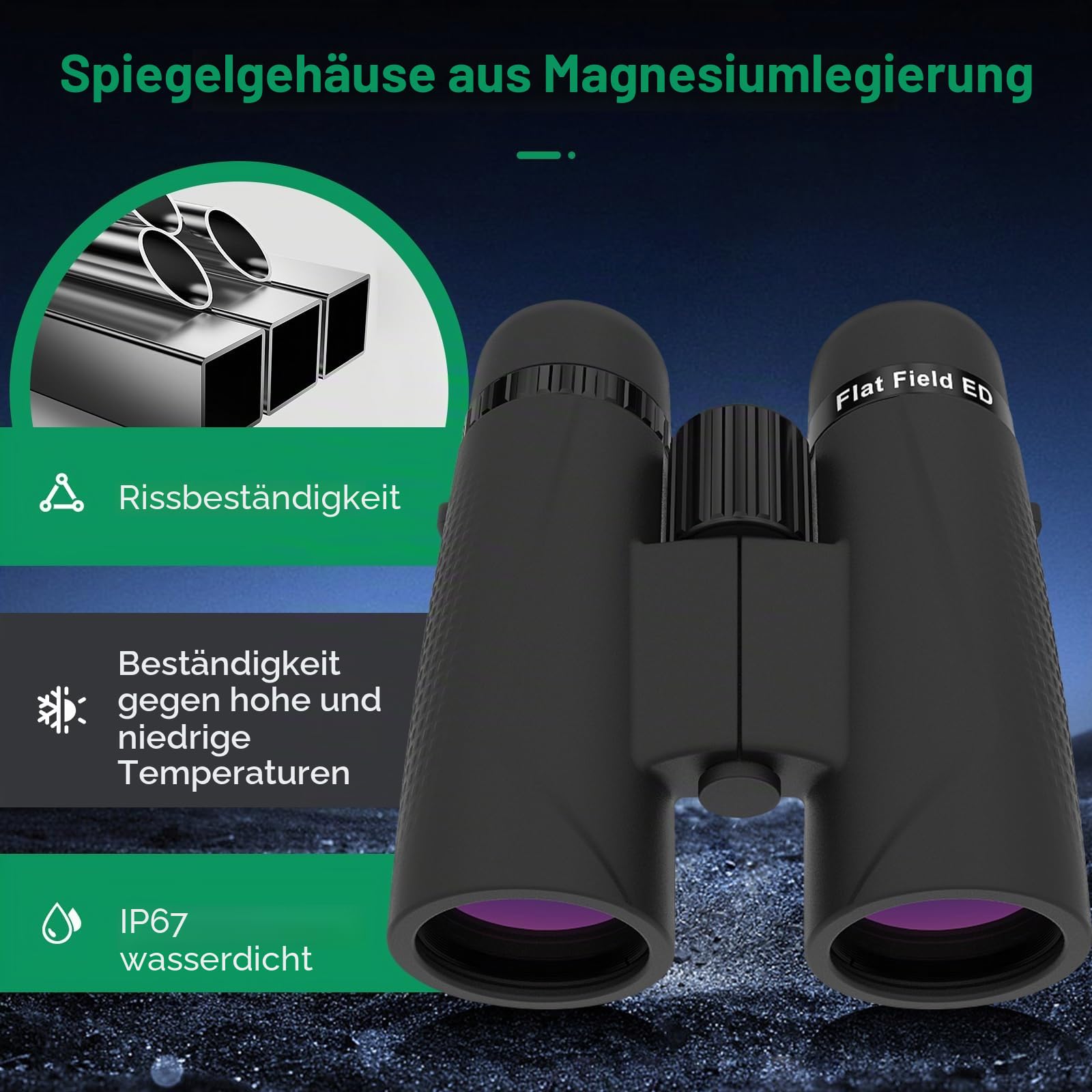 SVBONY SA205 ED Fernglas 8x42 Flat-Field IP67