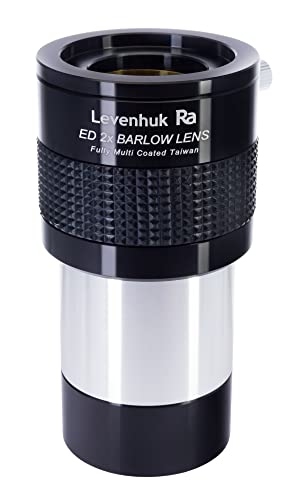 Levenhuk ED-2x Barlowlinse 2x 2 Zoll mit Adapter