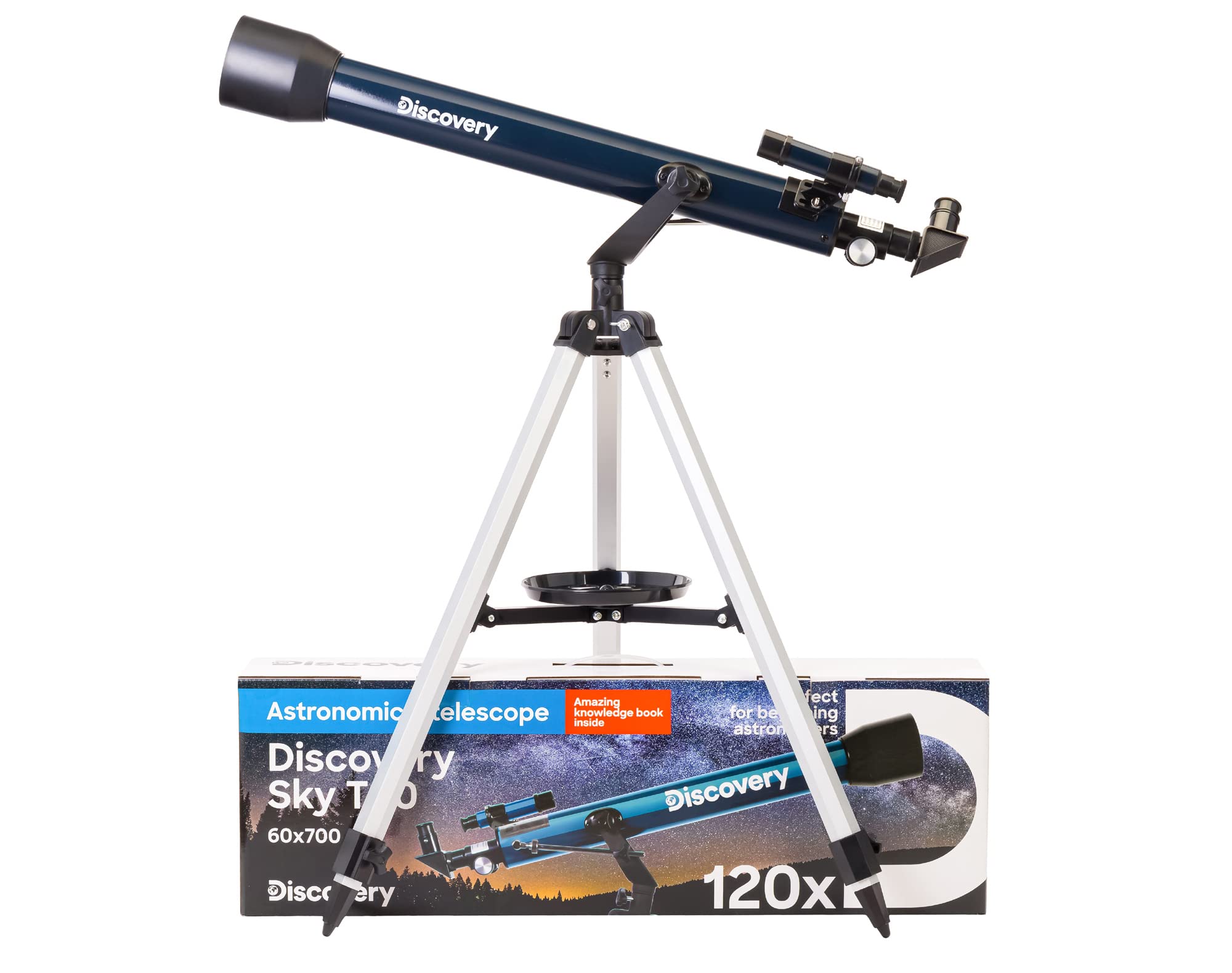 Discovery Sky T60 Teleskop 60mm Englisch Einsteiger