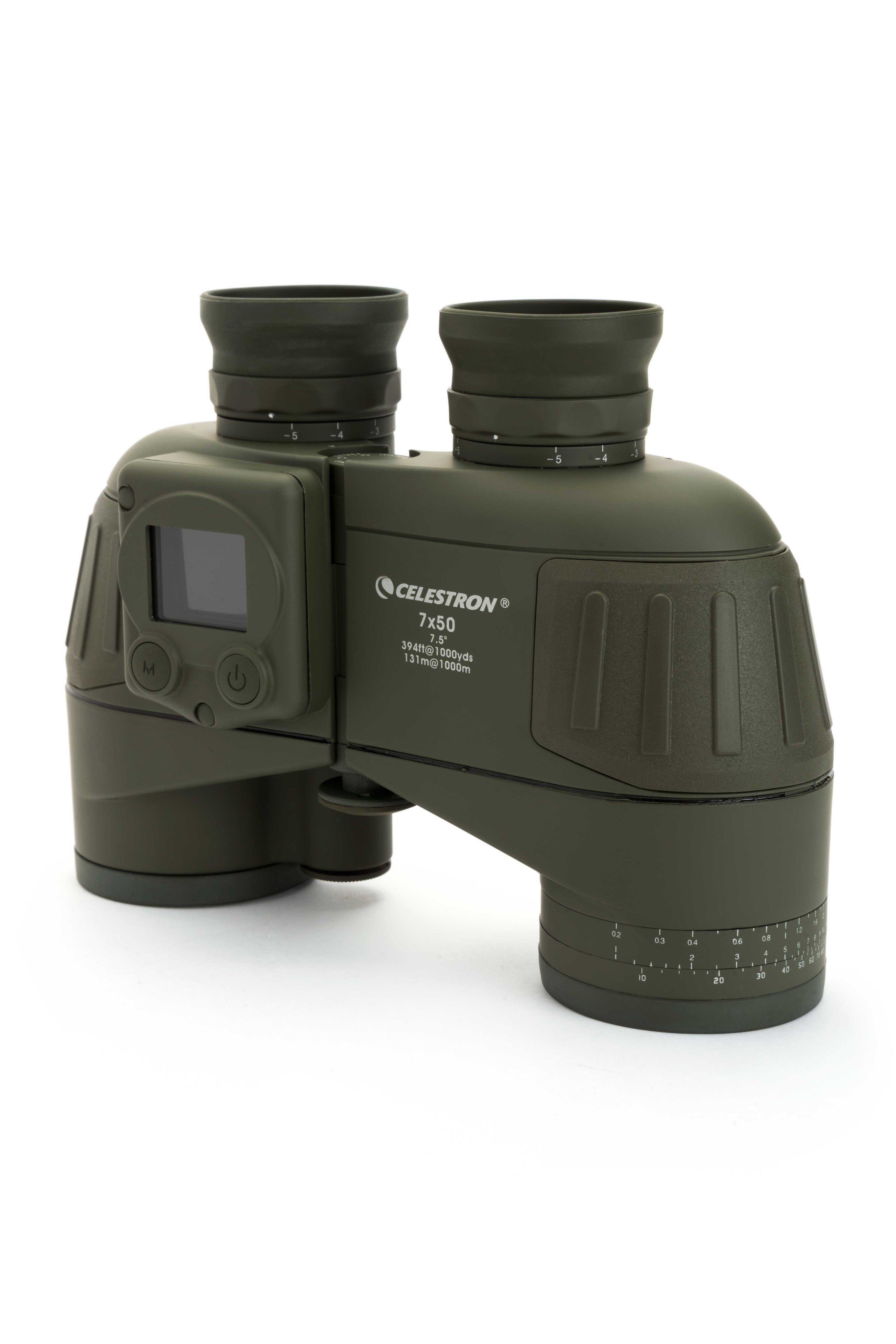 Celestron Cavalry 7x50 Fernglas mit GPS Kompass Porro