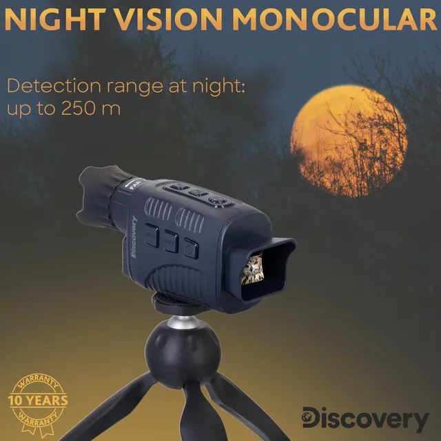 Discovery Night ML10 Nachtsichtmonokular digital Stativ