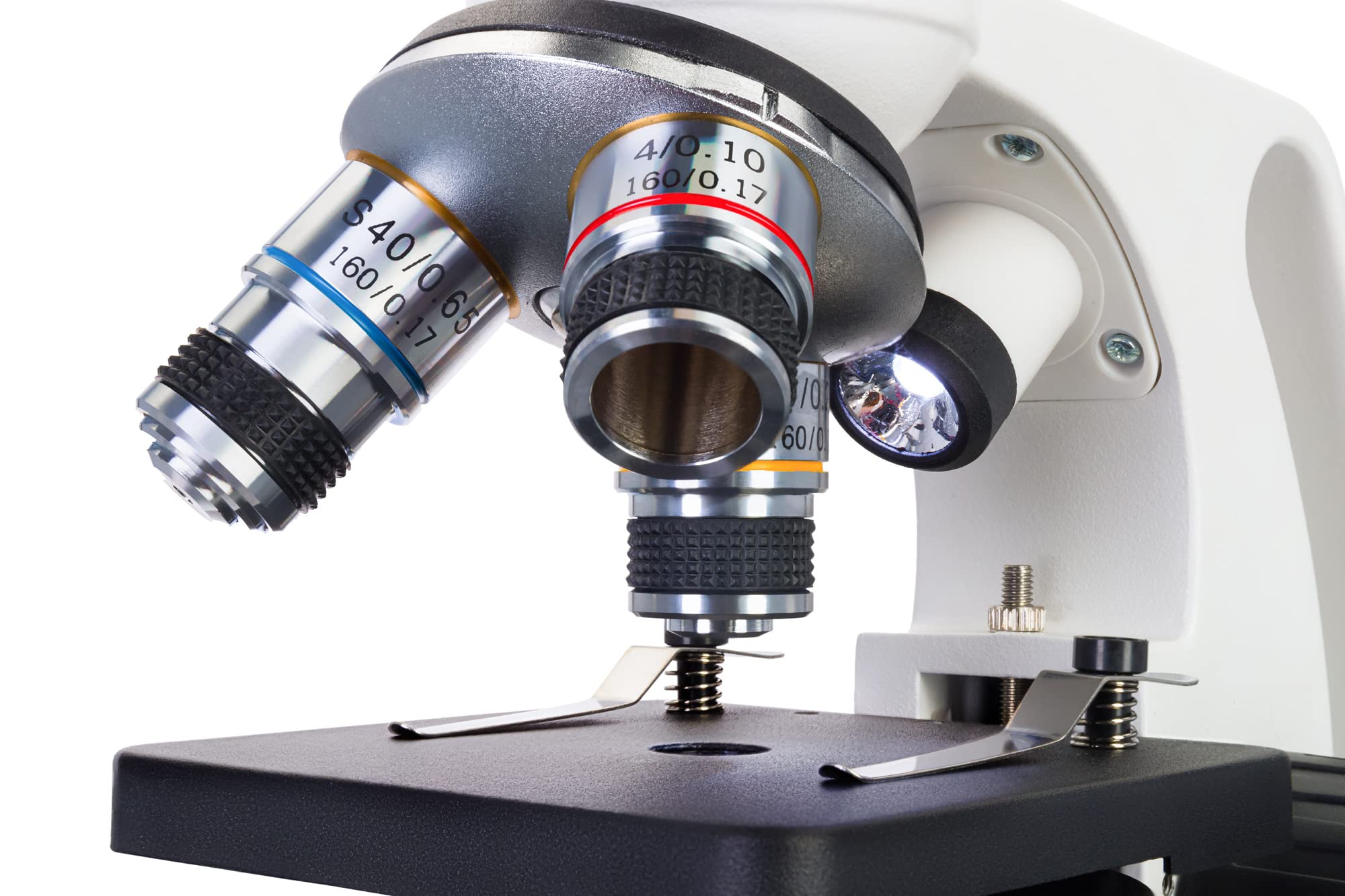 Levenhuk Discovery Femto Polar Mikroskop 40-400x Englisch Einsteiger