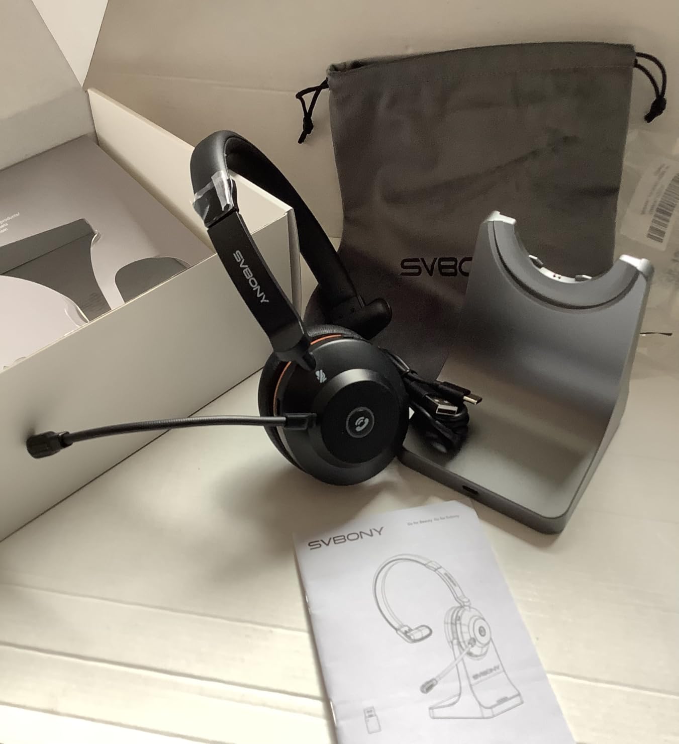 SVBONY SVN H1 Headset Bluetooth Mikrofon 1P 47 Std.