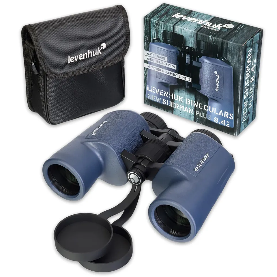 Levenhuk New Sherman Plus 8x42 Fernglas kompakt IP67