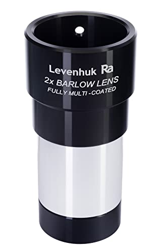 Levenhuk 2x Barlowlinse 1,25 Zoll achromatisch Filtergewinde