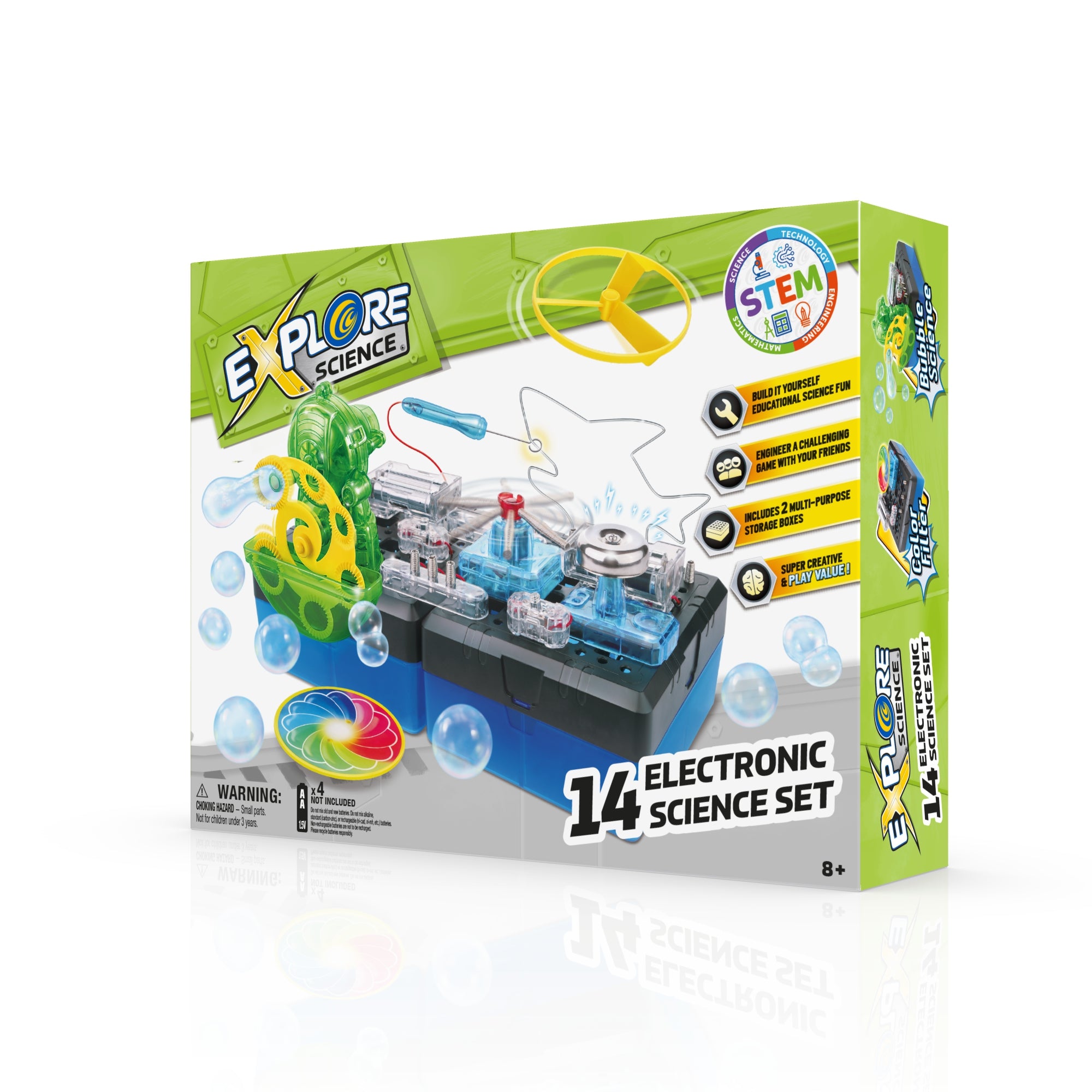 Explore Science 14 Electronic Science Set Experimentierkasten Elektronik