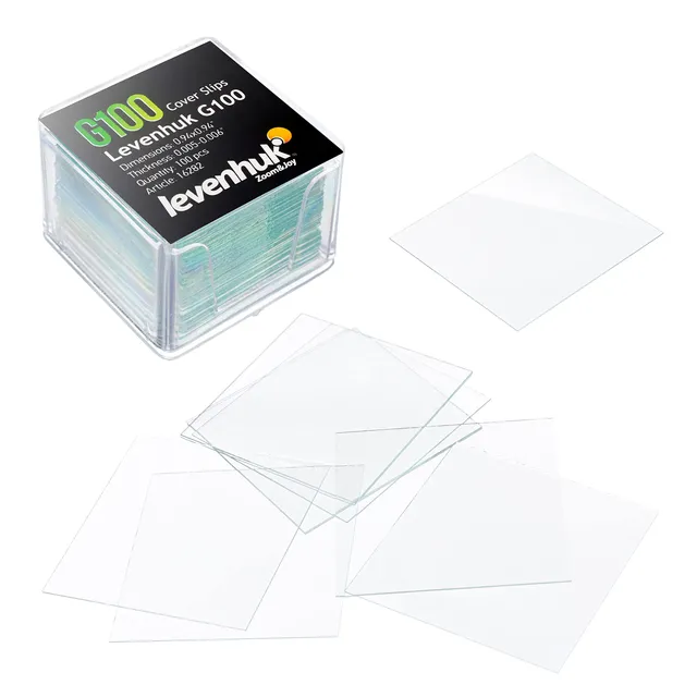Levenhuk Accessories G100 Deckgläser 24x24mm 100 Stück