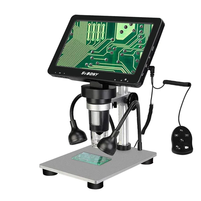 SVBONY SV604 LCD Mikroskop 7 Zoll 1-1200x 12MP LED