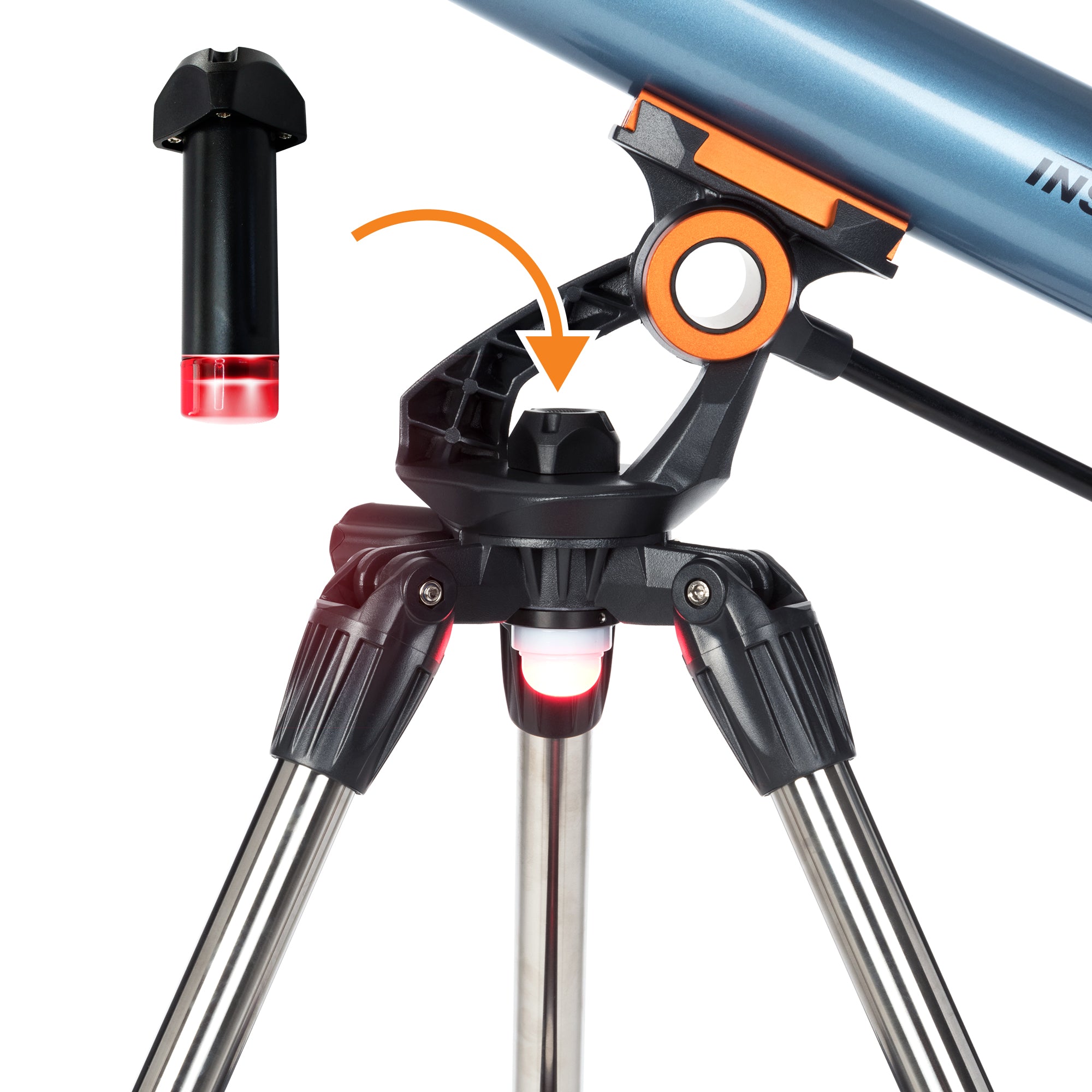 Celestron Inspire 70AZ Refraktor Teleskop 70mm