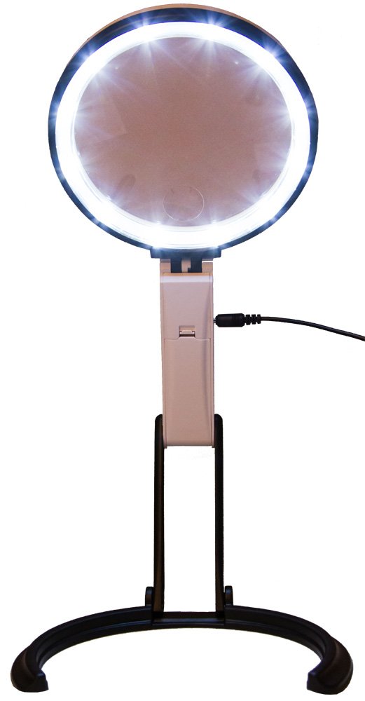 Levenhuk Zeno Desk D13 Tischlupe LED 1,8-5x faltbar