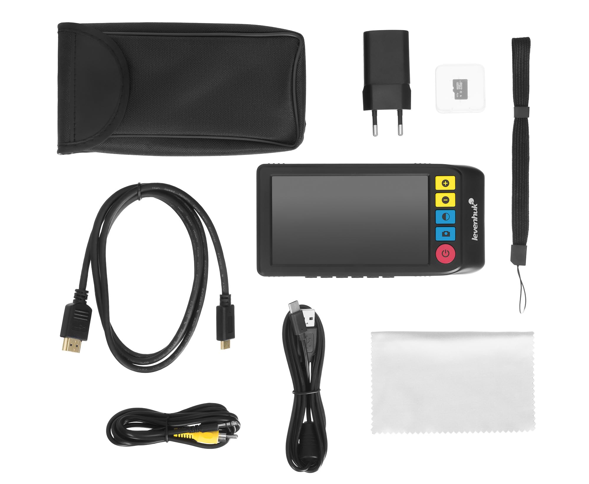Levenhuk DTX DX50 Digitale Lupe 5 Zoll 2-32x mit LCD