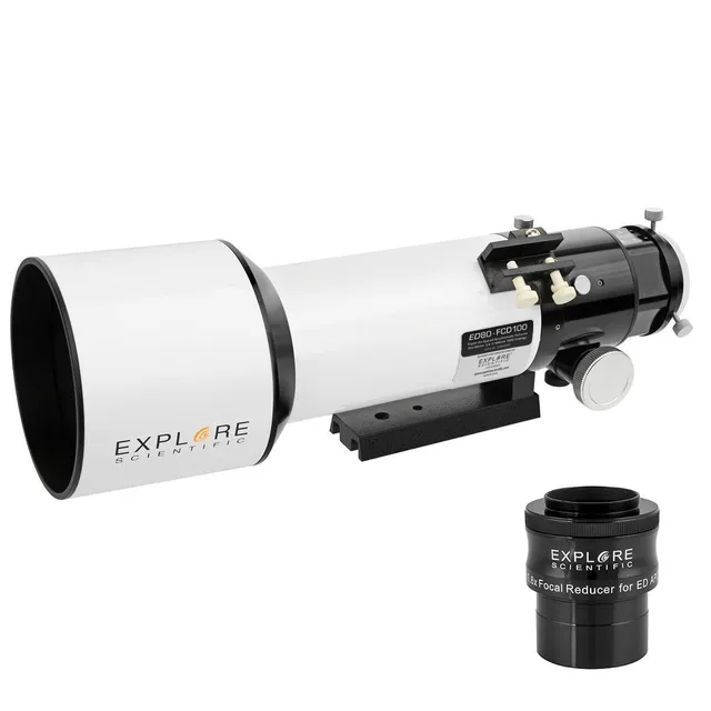 Explore Scientific ED80-FCD100 APO Teleskop 80mm + 0.8x Reducer