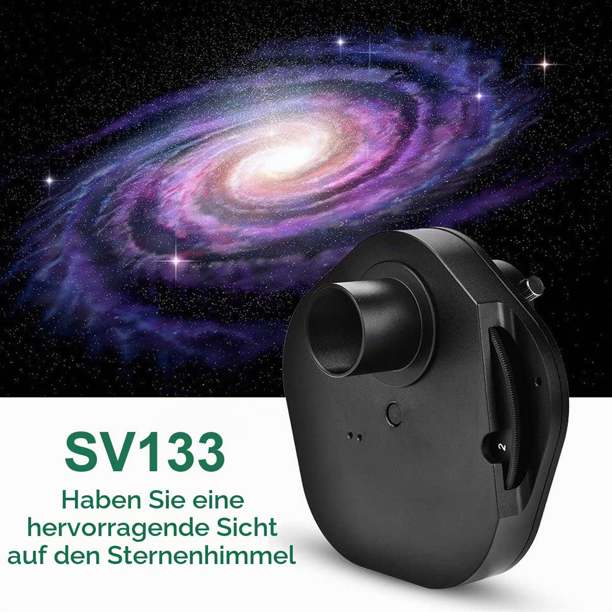 SVBONY SV133 Filterrad 2 Zoll 5 Positionen Metall