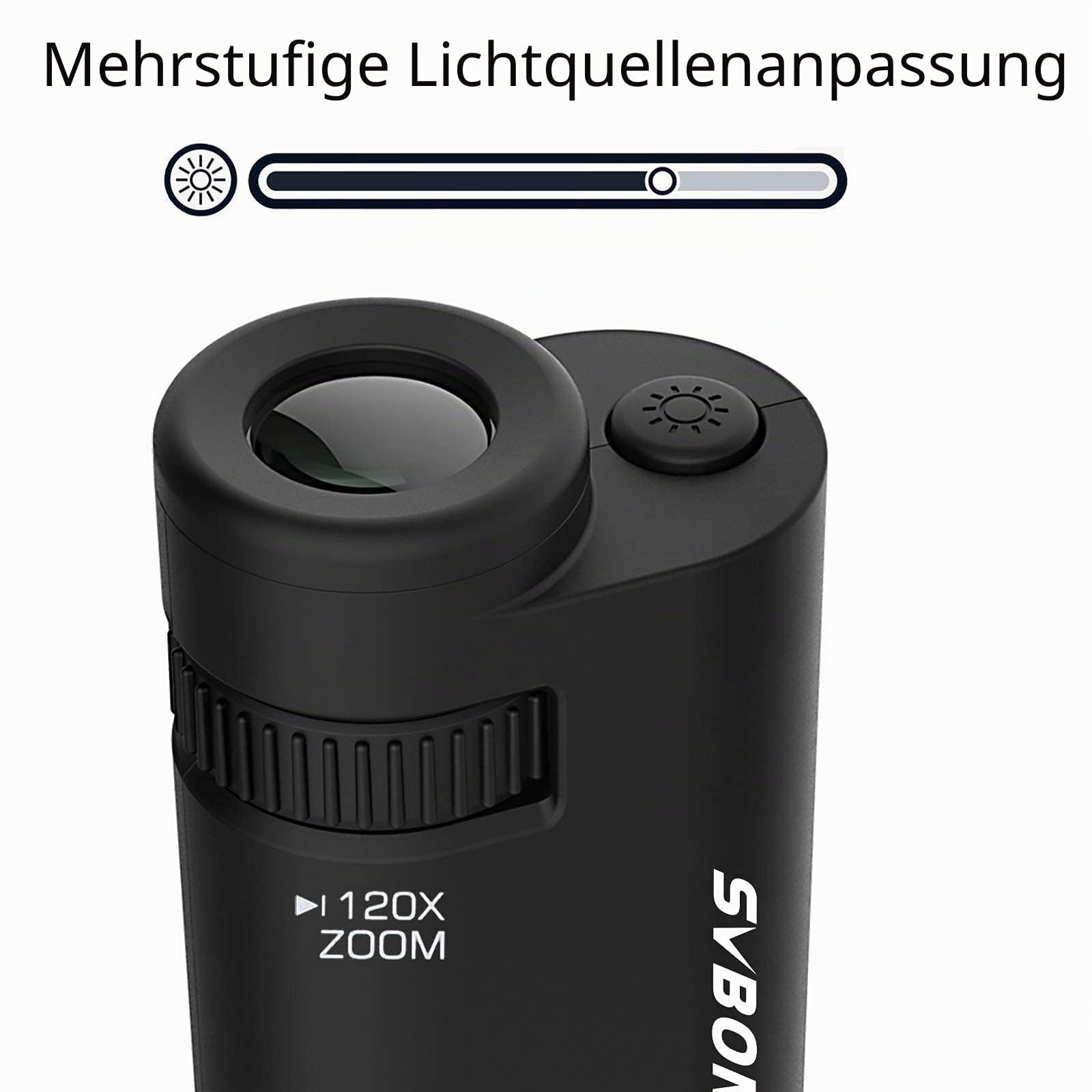 SVBONY SV603 Taschenmikroskop Mini für unterwegs
