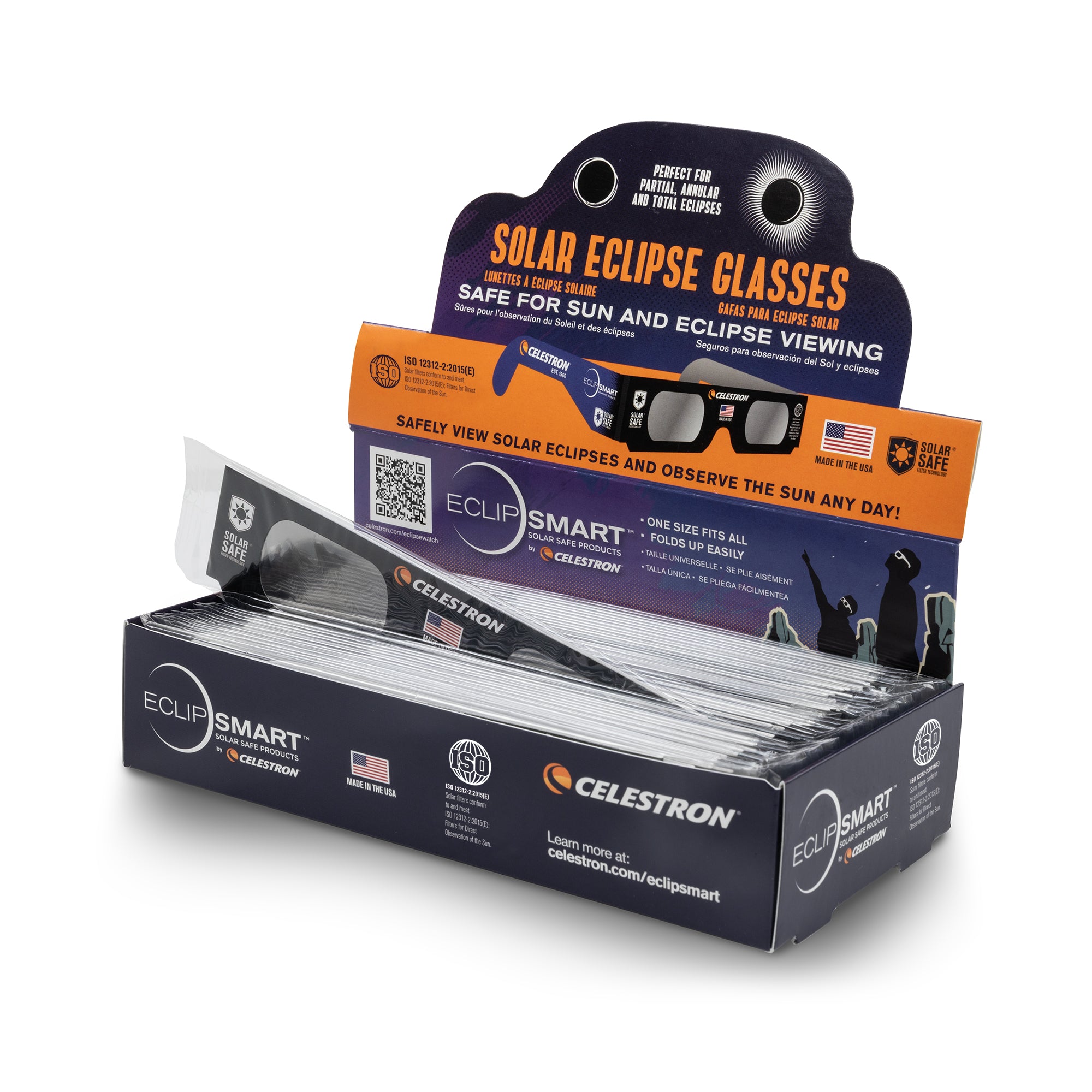 Celestron EclipSmart Sonnenfinsternisbrille ISO Solarfilter