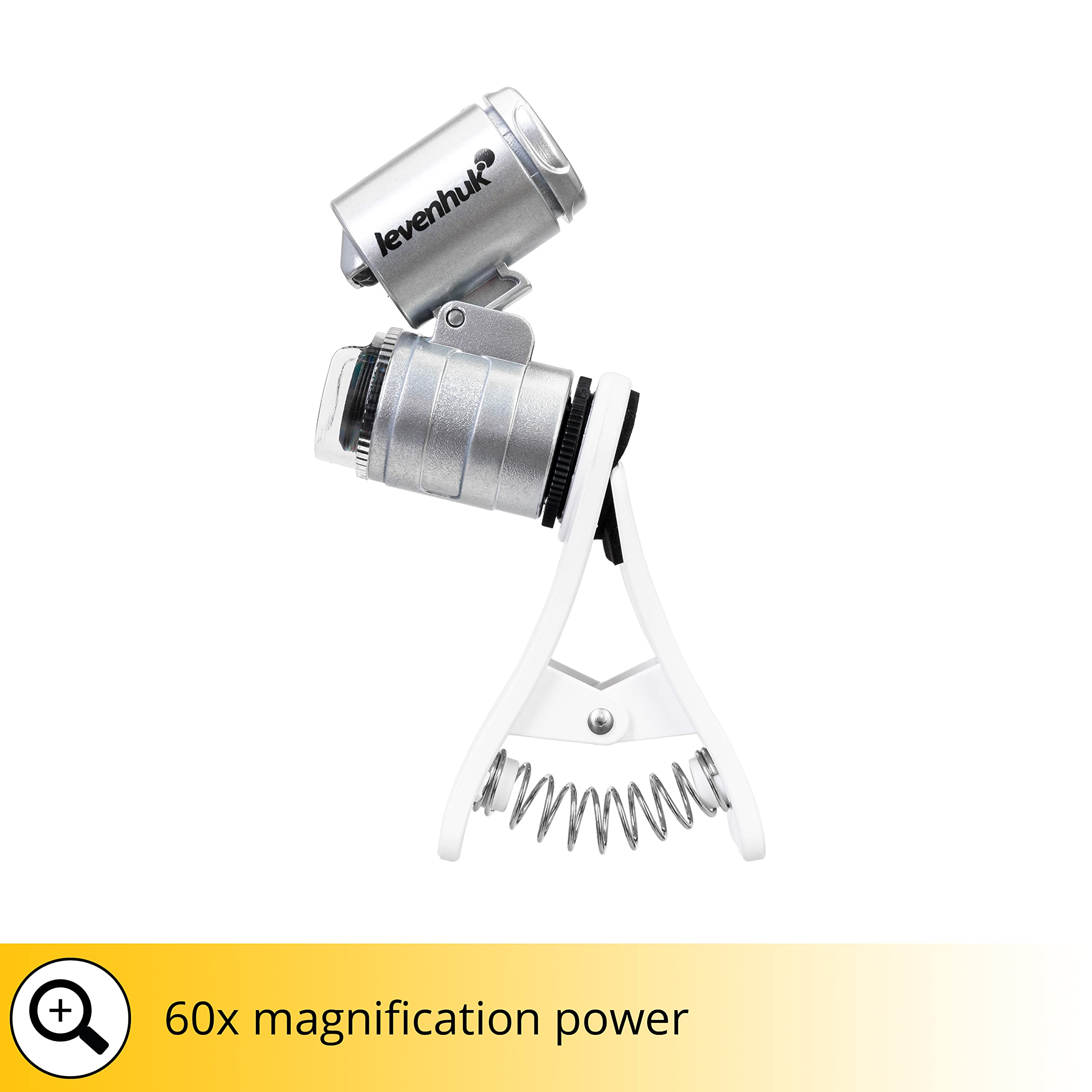 Levenhuk Zeno Cash ZC4 Mikroskop 60x LED UV Clip