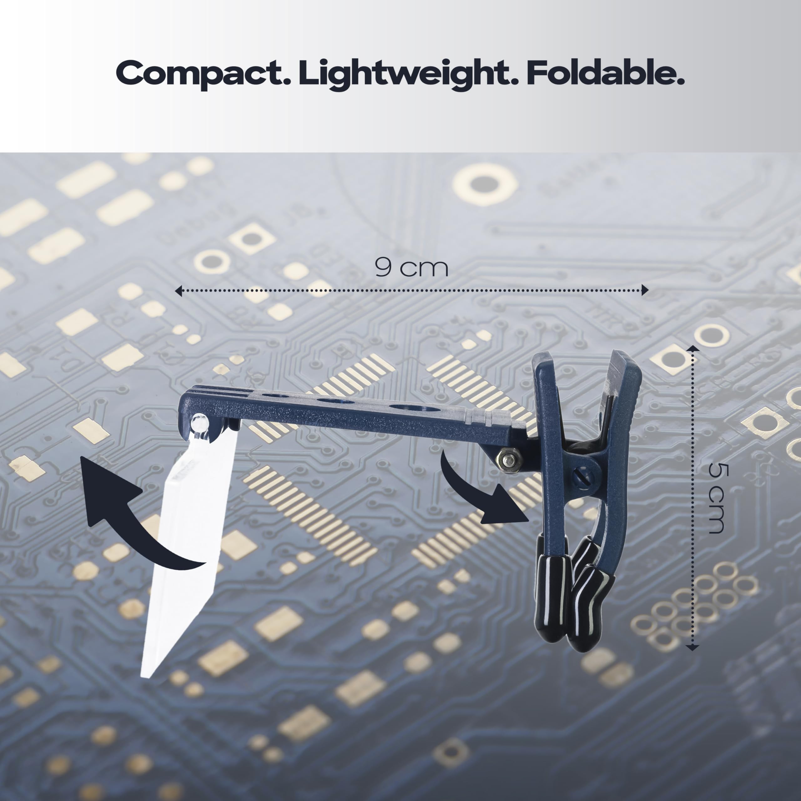 Discovery Crafts DHD 40 Kopflupe LED Wechselgläser 3,5-fach